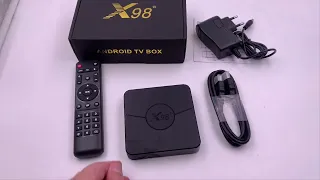 X98Plus Amlogic S905w2 Tv Box 2gb 16gb 4gb Ram 64gb Rom TvBox Android 11