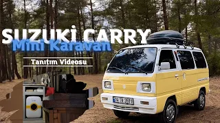 Suzuki Carry // Mini Caravan Introduction // TinyVan Tour