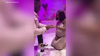 Couple's Baby Shower Surprise Proposal Goes Viral, Captures Hearts