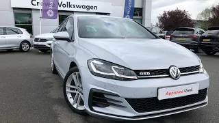 Approved Used Volkswagen Golf GTD BlueLine 2.0TDI 184PS DSG in White Silver - MD17YZA