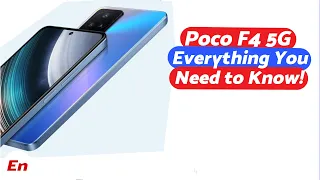Xiaomi Poco F4 5G; Everything You Need to Know, Specs, Price Etc