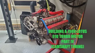 Lotus Esprit 910 Turbo Engine Build - Part IV