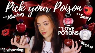 🔮 DIOR POISON PERFUME RANGE REVIEW!! WHICH POISON IS THE BEST???🤔🧪