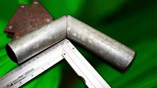 Do You Know How To Cutting Metal Tube in ANY Angle  Easy Way