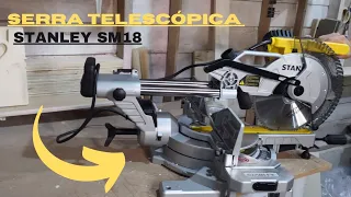 Stanley Sm18,serra meia esquadria telescópica unboxing 🤝🏻👌🏻 #stanley #serratelescopica