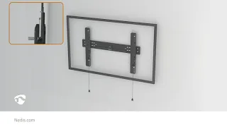 How To - Nedis Tiltable TV Wall Mount | 37-70 " | up to 35 kg | TVWM5150BK