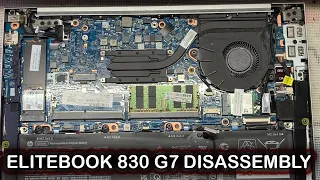 HP ELITEBOOK 830 G7 DISASSEMBLY