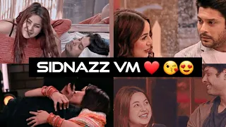 Sidnaz cute movement vm ❤️ #sidnazz 💙 Tu jane na ❤️ 😍