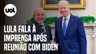 🔴 Lula ao vivo: presidente do Brasil fala à imprensa após reunião com Joe Biden
