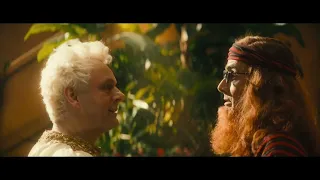 Aziraphale finds out Crowley didn't do anything to the goats - Good Omens Season 2