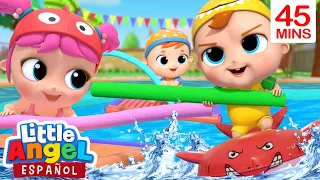 ¡Juguemos en la Piscina! | Canción Infantil | Little Angel Español