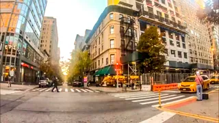 Newyork City 4K - Driving 10th St - Manhattan - NY - USA 🇺🇸