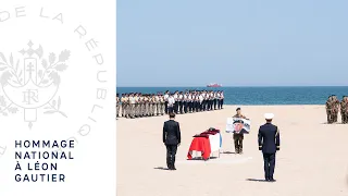 Hommage national à Léon Gautier.