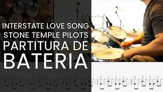 INTERSTATE LOVE SONG 💘 SCORE DRUM COVER