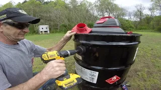 DIY 55 Gallons Shop Vac!!