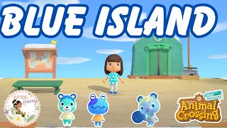 COASTAL VILLAGE | Blue Dreamie Starter Hunting! We're BLUE (dabadedabadai) #acnh #animalcrossing