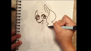 MLP Pinkie Pie- Speed Drawing Christmas. 🩷🩷🩷