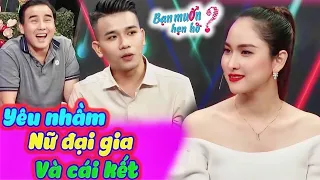 Quyền Linh há hốc vì NỮ ĐẠI GIA nhan sắc cực phẩm khiến chàng trai vội vã bấm nút | BẠN MUỐN HẸN HÒ