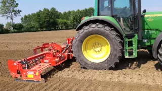 John Deere 6920s con maschio gabbiano 5 metri