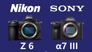 Nikon Z 6 vs Sony a7 III