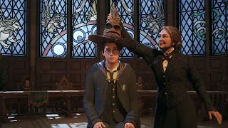 Taking classes at Hogwarts- Hogwarts Legacy