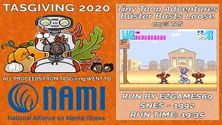 Tiny Toon Adventures: Buster Busts Loose! TAS by EZGames69 (TASGiving 2020)