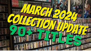 March 2024 Blu-ray + 4K + DVD Collection Update - 90+ Titles Added to the Collection