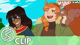 SNEAK PEEK at Marvel Rising Secret Warriors - "Let's Get Nuts!"