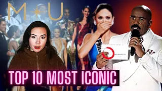 TOP 10 most ICONIC Miss Universe moments EVER!