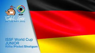 Awarding Ceremony 10m Air Pistol Men Junior - 2023 Suhl (GER) - ISSF World Cup Rifle/Pistol