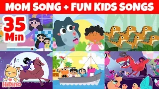 Fun Kids Songs Compilation | HiDino Kids Songs