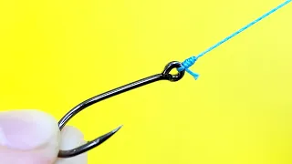 The most effective fishing knot for any type of fishing. You just have to know this knot