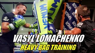 Vasyl Lomachenko Heavy Bag Workout