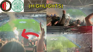 CRAZY AWAY DAY !!!! FEYENOORD V CELTIC (HIGHLIGHTS)