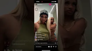 BENET , ELI, NIA ON IG LIVE.