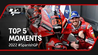 Top 5 MotoGP™ Moments | 2022 #SpanishGP