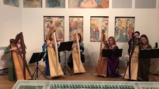 Tubby's Tango. Moscow Harp Orchestra (ансамбль кельтских арф). Live!