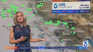 More heavy rainfall headed for Southern California