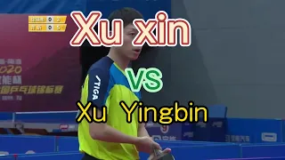 Xu Xin vs Xu Yingbin|penhold|flick|2020|2023|table tennis