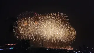 Happy birthday fireworks