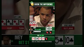 Difference Phil Ivey 26 #poker