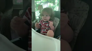 Funny Toddler is Pooping