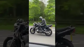 I got caught cruising on my bandit 600(6th gear)