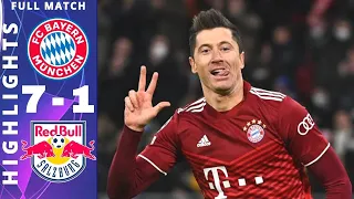 Bayern München vs RB Salzburg 7-1 Highlights All Goals | Uefa Champions League | March 08, 2022