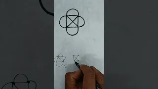 Can you draw this figure without lifting your pen and overwriting??   Check Description for Solution