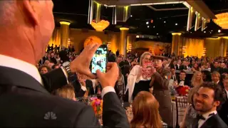 Benedict Cumberbatch at Golden Globes 2015