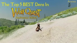 The Top 5 Best Dens In WolfQuest