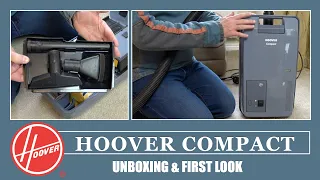 Hoover Compact  S3706 Cylinder Vacuum Cleaner Unboxing & First Look