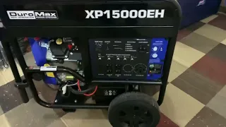 DuroMax XP15000EH Dual Fuel Portable Generator 15000 Watt Gas or Propane Powered Review