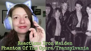 Reaction: Iron Maiden- Phantom Of The Opera/Transylvania (Pt 3 Debut Album)